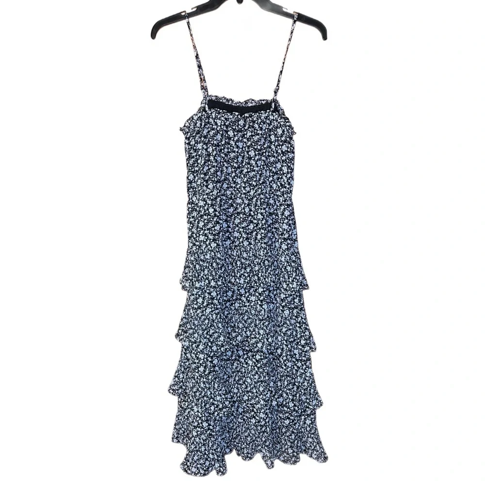 And Now This - Floral Tiered Dress‎ - Size XS NWT